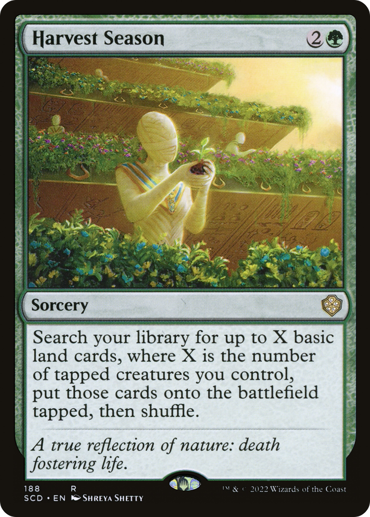 Harvest Season [Starter Commander Decks] | Good Games Cannington