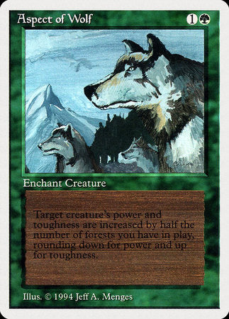 Aspect of Wolf [Summer Magic / Edgar] | Good Games Cannington