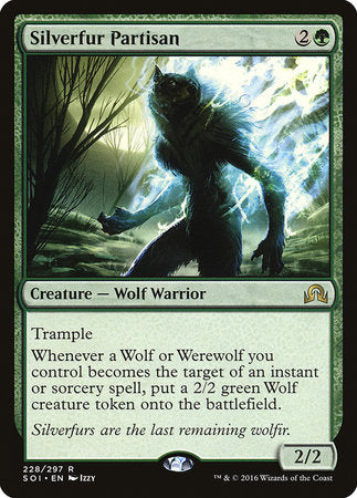 Silverfur Partisan [Shadows over Innistrad] | Good Games Cannington