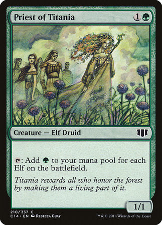 Priest of Titania [Commander 2014] | Good Games Cannington