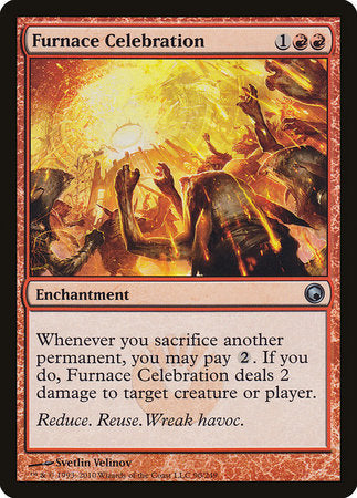 Furnace Celebration [Scars of Mirrodin] | Good Games Cannington