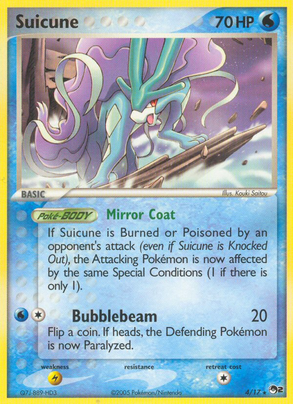 Suicune (4/17) [POP Series 2] | Good Games Cannington