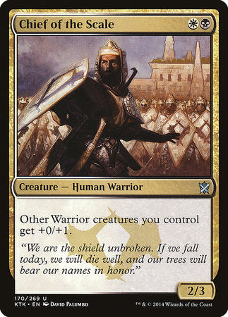 Chief of the Scale [Khans of Tarkir] | Good Games Cannington