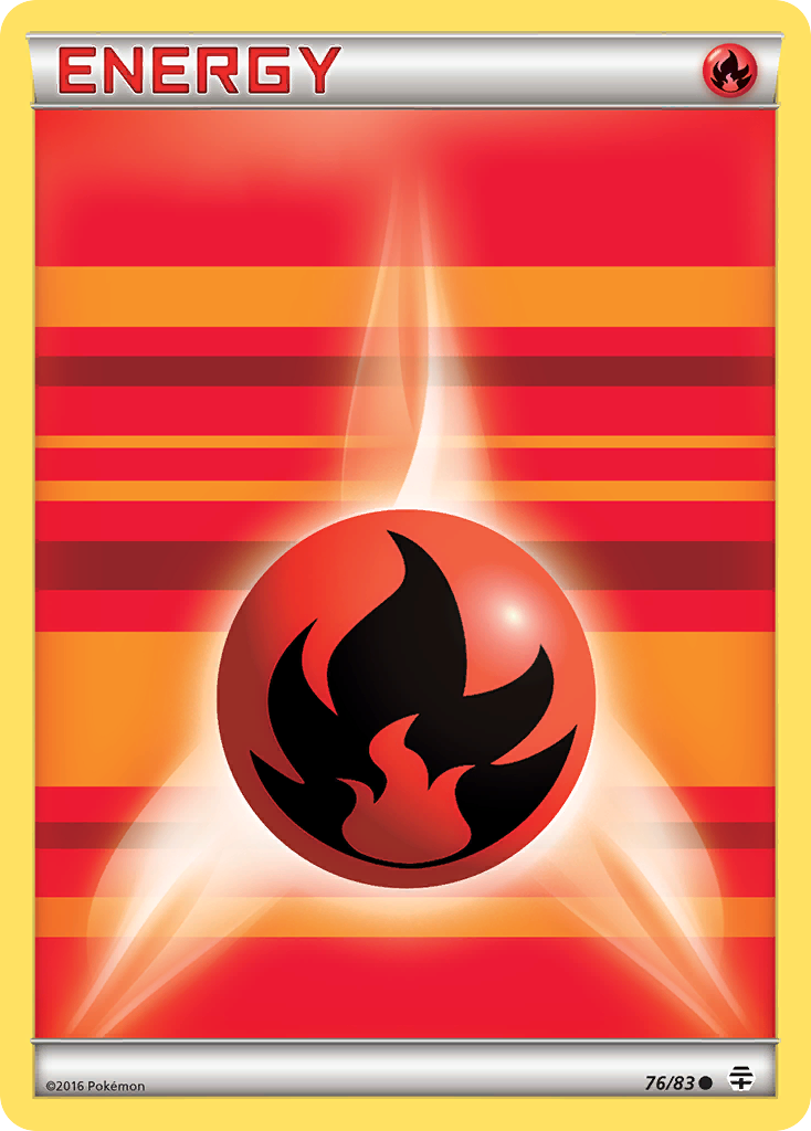 Fire Energy (76/83) [XY: Generations] | Good Games Cannington