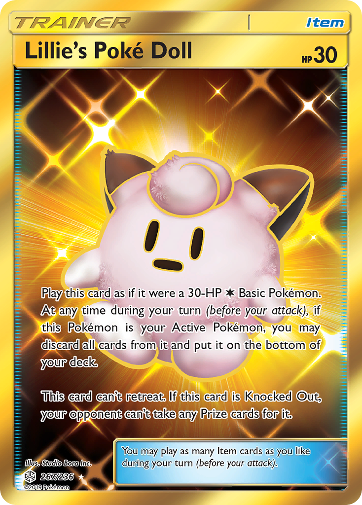 Lillie's Poke Doll (267/236) [Sun & Moon: Cosmic Eclipse] | Good Games Cannington
