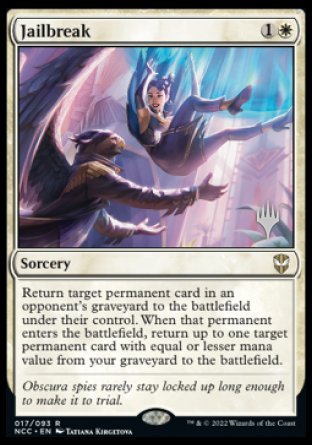 Jailbreak (Promo Pack) [Streets of New Capenna Commander Promos] | Good Games Cannington