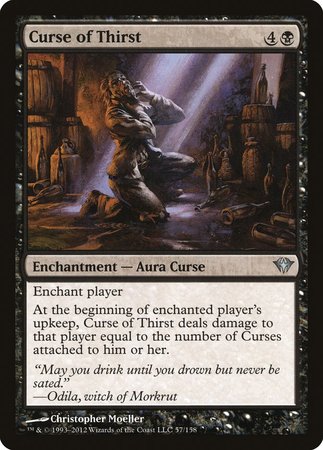 Curse of Thirst [Dark Ascension] | Good Games Cannington