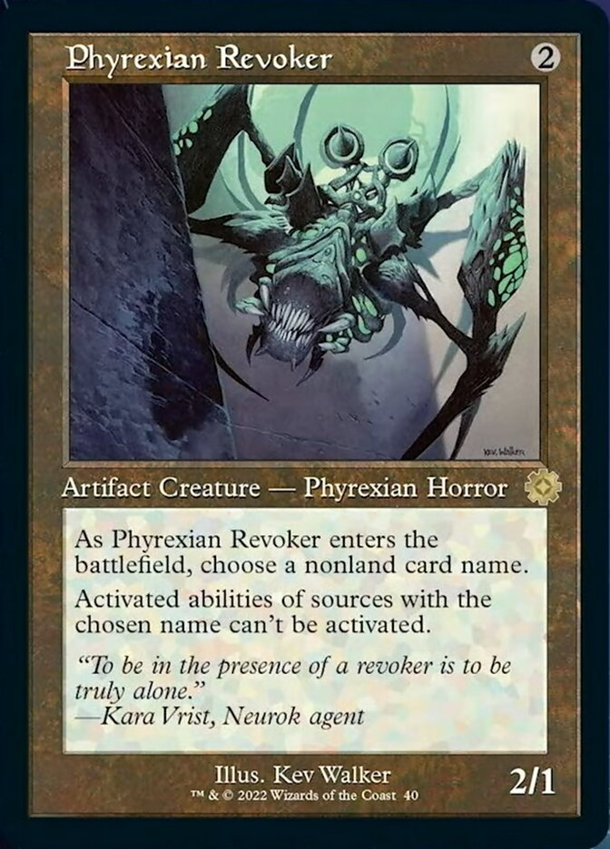 Phyrexian Revoker (Retro) [The Brothers' War Retro Artifacts] | Good Games Cannington
