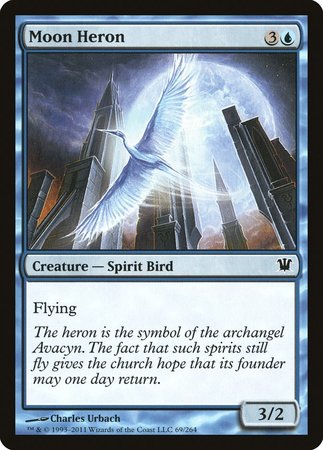 Moon Heron [Innistrad] | Good Games Cannington