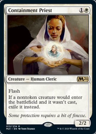 Containment Priest [Core Set 2021] | Good Games Cannington