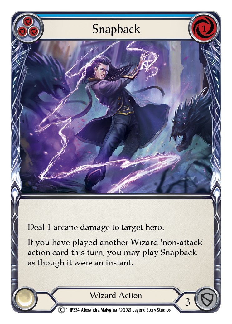 Snapback (Blue) [1HP334] | Good Games Cannington