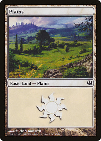 Plains (42) [Duel Decks: Knights vs. Dragons] | Good Games Cannington