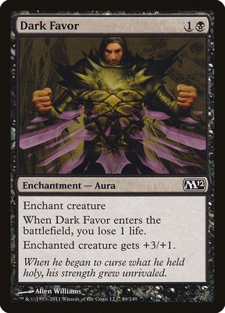 Dark Favor [Magic 2012] | Good Games Cannington