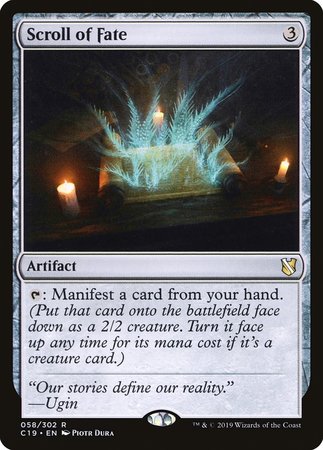 Scroll of Fate [Commander 2019] | Good Games Cannington