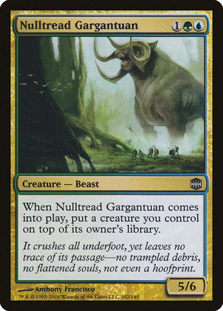 Nulltread Gargantuan [Alara Reborn] | Good Games Cannington