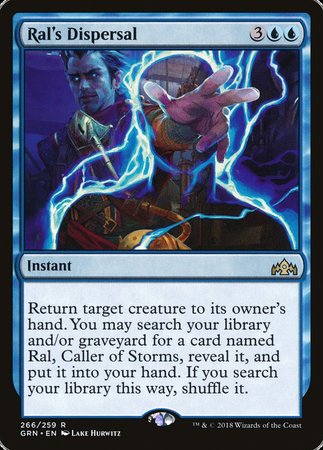 Ral's Dispersal [Guilds of Ravnica] | Good Games Cannington