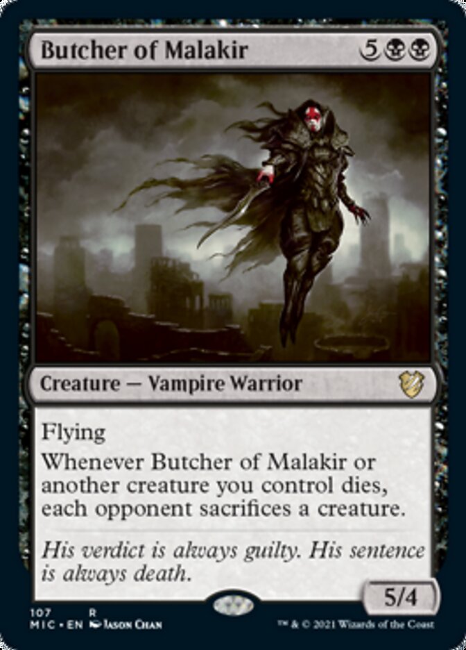 Butcher of Malakir [Innistrad: Midnight Hunt Commander] | Good Games Cannington