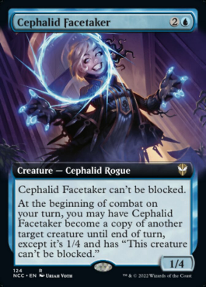 Cephalid Facetaker (Extended Art) [Streets of New Capenna Commander] | Good Games Cannington