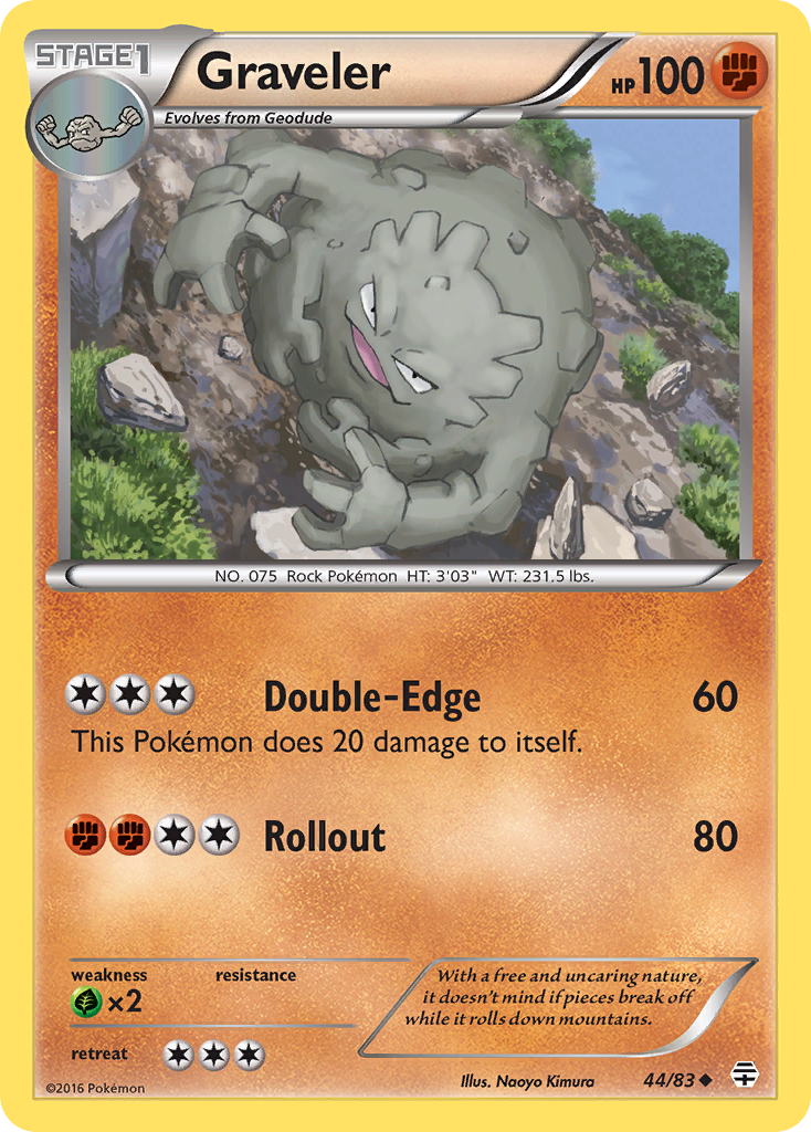 Graveler (44/83) [XY: Generations] | Good Games Cannington