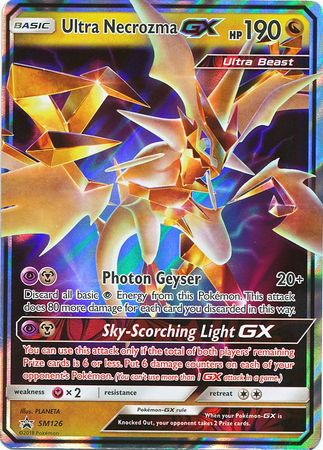 Ultra Necrozma GX (SM126) (Jumbo Card) [Sun & Moon: Black Star Promos] | Good Games Cannington