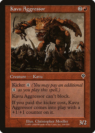 Kavu Aggressor [Invasion] | Good Games Cannington