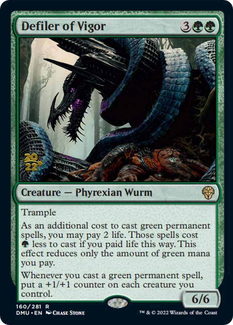 Defiler of Vigor [Dominaria United Prerelease Promos] | Good Games Cannington