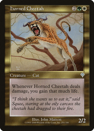 Horned Cheetah [Invasion] | Good Games Cannington