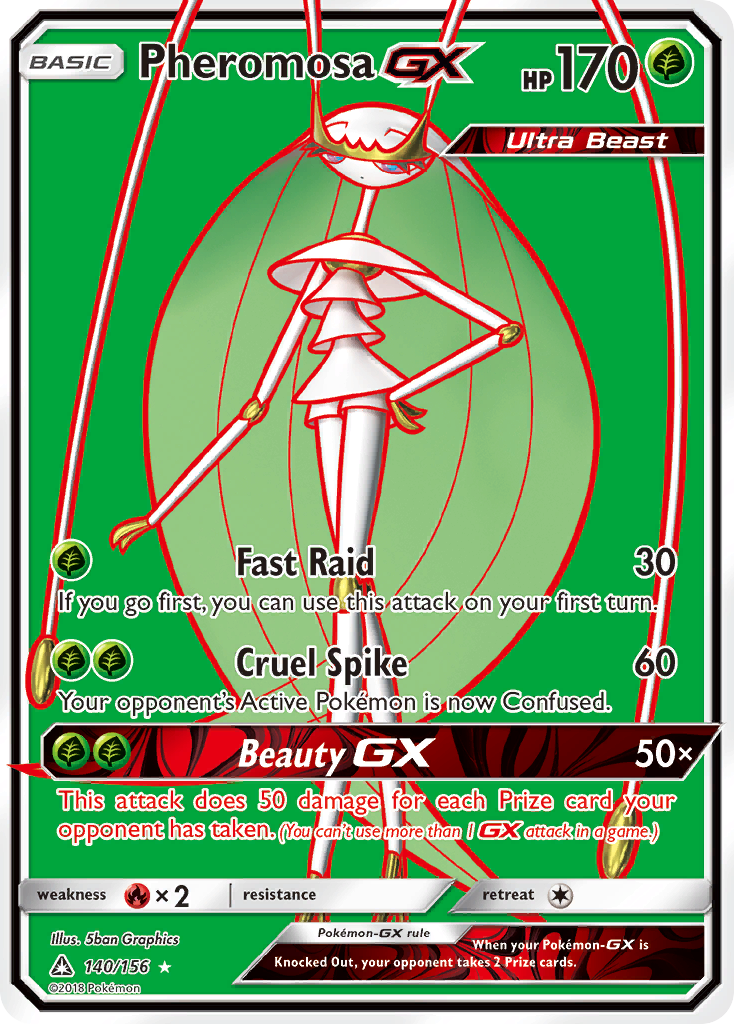 Pheromosa GX (140/156) [Sun & Moon: Ultra Prism] | Good Games Cannington