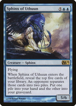 Sphinx of Uthuun [Magic 2012] | Good Games Cannington