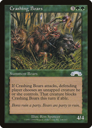 Crashing Boars [Exodus] | Good Games Cannington