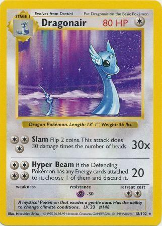 Dragonair (18/102) [Base Set Shadowless Unlimited] | Good Games Cannington