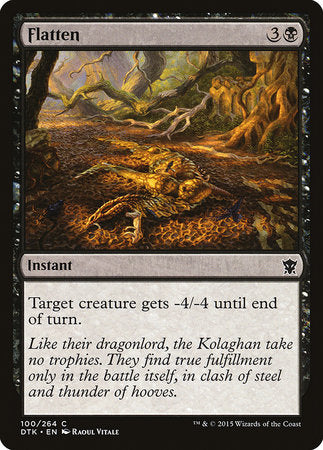 Flatten [Dragons of Tarkir] | Good Games Cannington