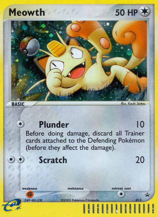 Meowth (013) [Nintendo: Black Star Promos] | Good Games Cannington