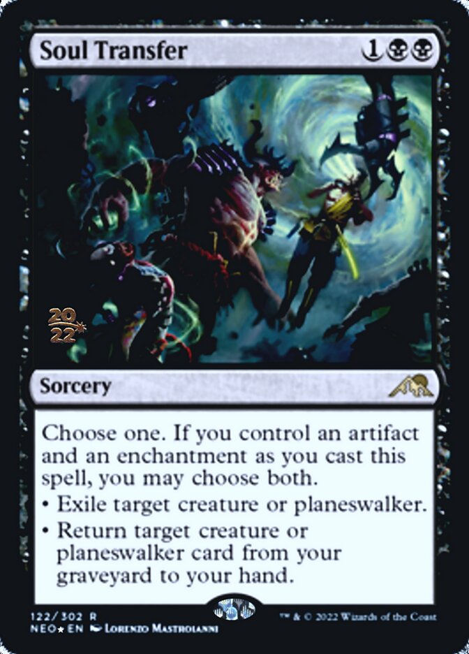 Soul Transfer [Kamigawa: Neon Dynasty Prerelease Promos] | Good Games Cannington