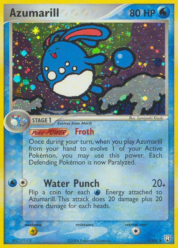 Azumarill (1/109) (Theme Deck Exclusive) [EX: Team Rocket Returns] | Good Games Cannington
