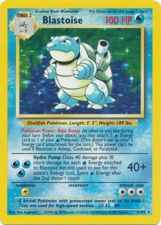 Blastoise (2/102) [Base Set Unlimited] | Good Games Cannington