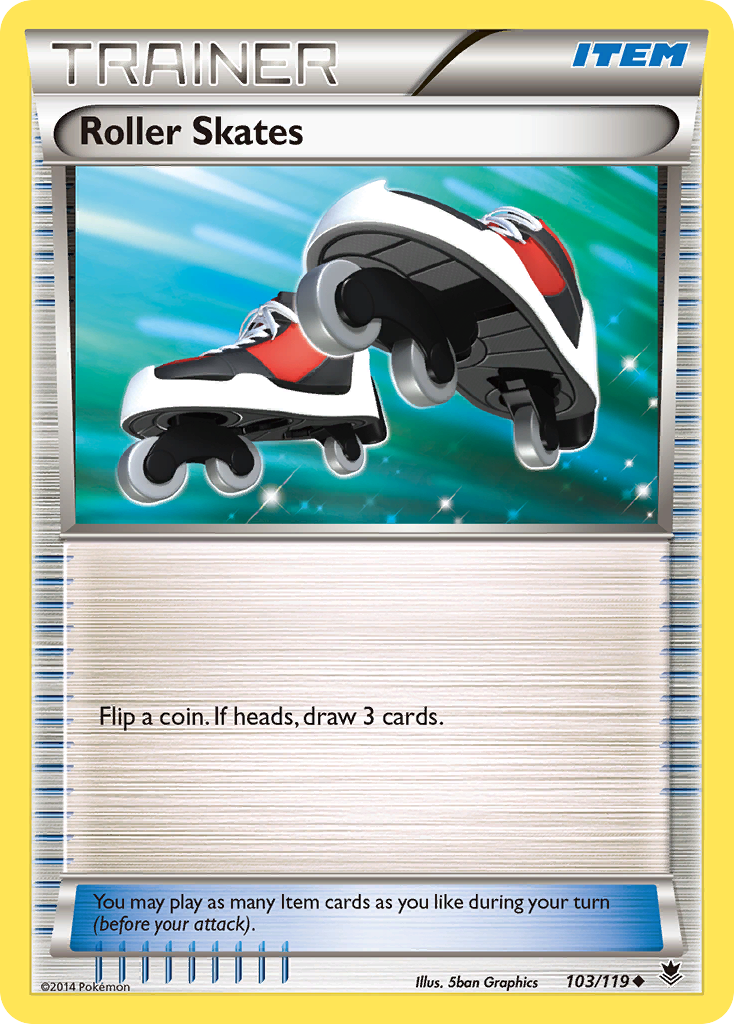 Roller Skates (103/119) [XY: Phantom Forces] | Good Games Cannington