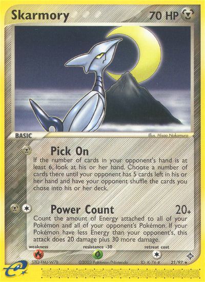 Skarmory (21/97) [EX: Dragon] | Good Games Cannington