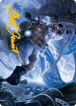 Insectile Aberration Art Card (Gold-Stamped Signature) [Innistrad: Midnight Hunt Art Series] | Good Games Cannington