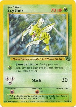 Scyther (26/64) [Jungle Unlimited] | Good Games Cannington