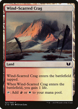 Wind-Scarred Crag [Commander 2015] | Good Games Cannington