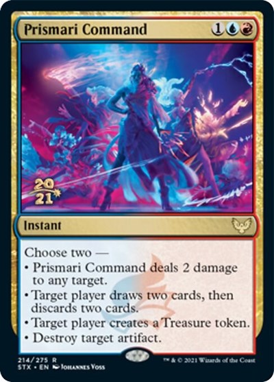 Prismari Command [Strixhaven: School of Mages Prerelease Promos] | Good Games Cannington
