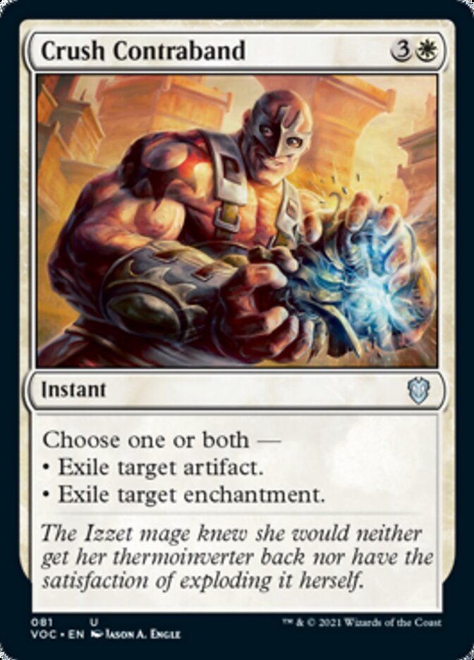Crush Contraband [Innistrad: Crimson Vow Commander] | Good Games Cannington