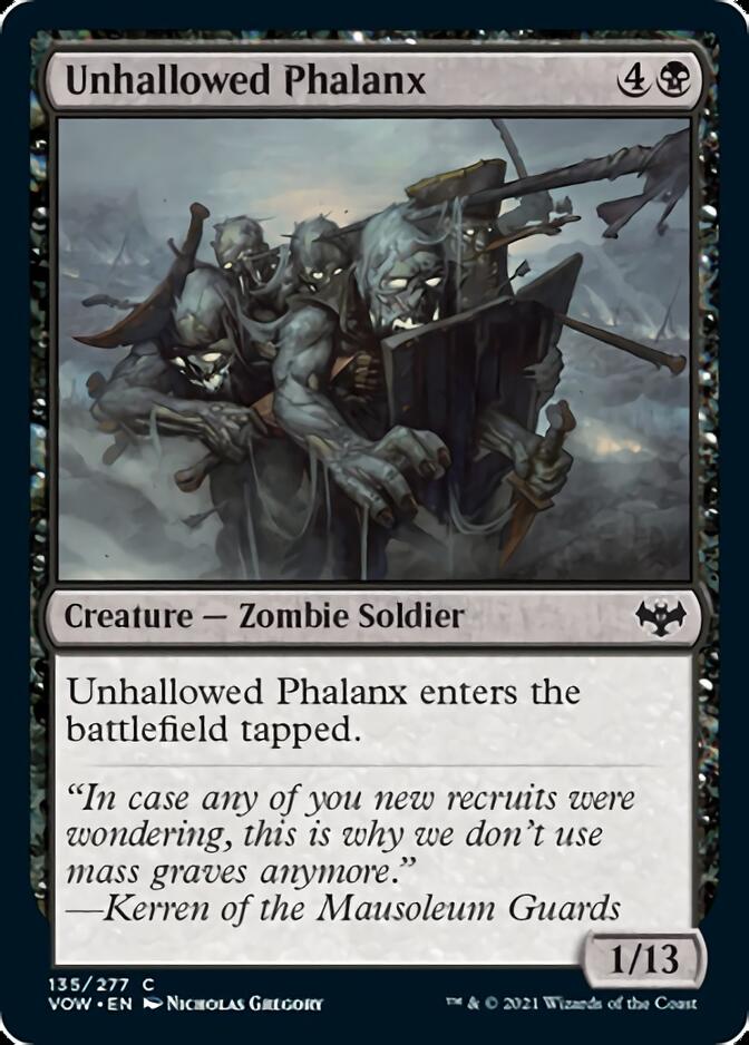 Unhallowed Phalanx [Innistrad: Crimson Vow] | Good Games Cannington