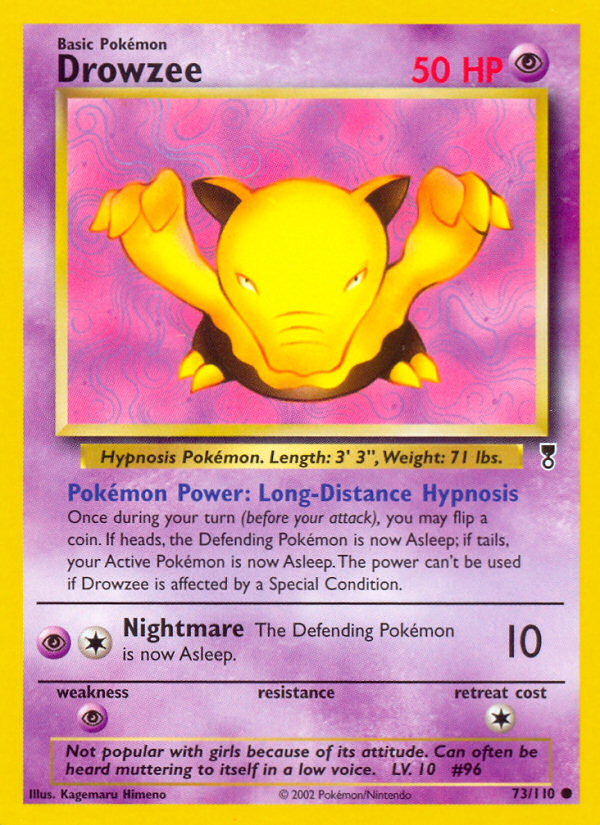 Drowzee (73/110) [Legendary Collection] | Good Games Cannington