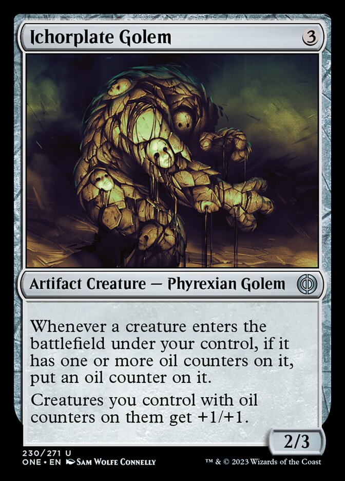Ichorplate Golem [Phyrexia: All Will Be One] | Good Games Cannington