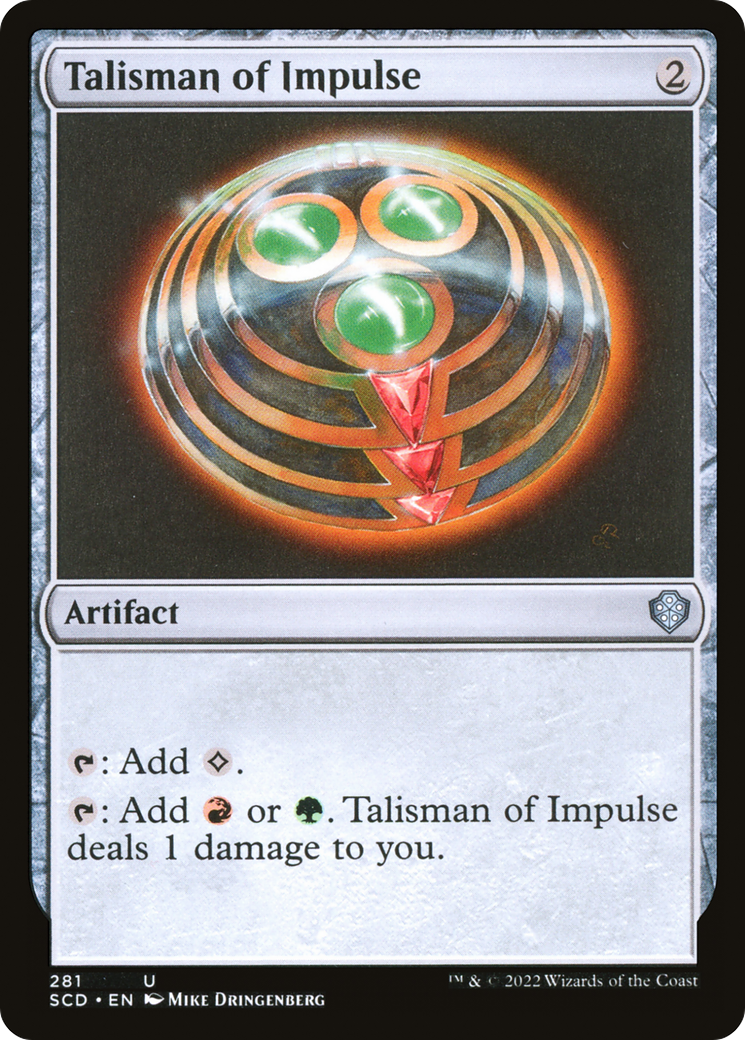 Talisman of Impulse [Starter Commander Decks] | Good Games Cannington