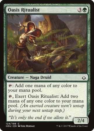 Oasis Ritualist [Hour of Devastation] | Good Games Cannington