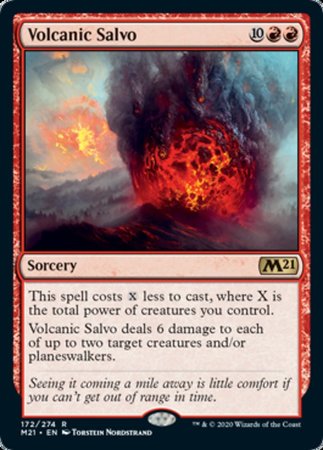 Volcanic Salvo [Core Set 2021] | Good Games Cannington