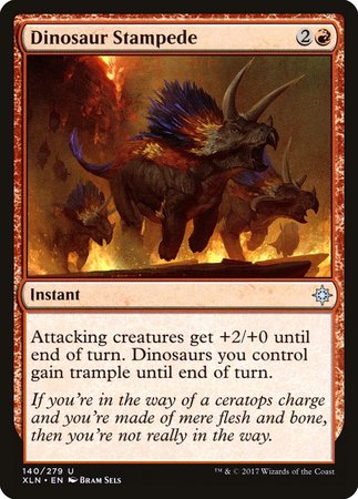 Dinosaur Stampede [Ixalan] | Good Games Cannington